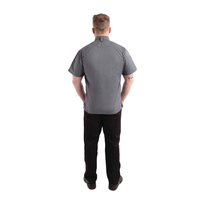 Koksbuis Unisex Inktblauw Korte Mouw XL