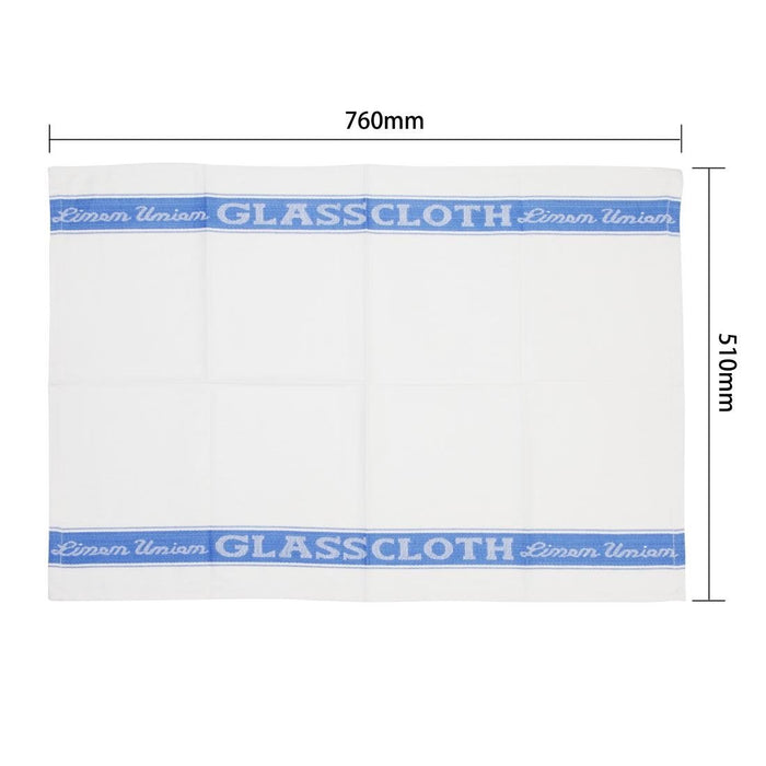 Vogue poleerdoek blauw/wit 762 x 508mm