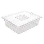 Vogue polycarbonaat 1/2 gastronorm container 100mm transparant