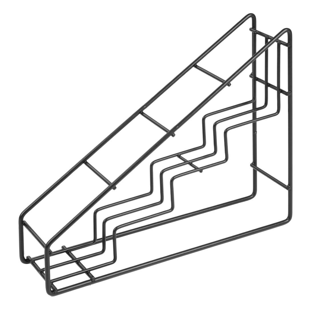 Olympia Siropen Flessenstandaard Zwart Draad 400x105x320mm