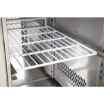 Polar U-serie 2-deurs koelwerkbank 228L