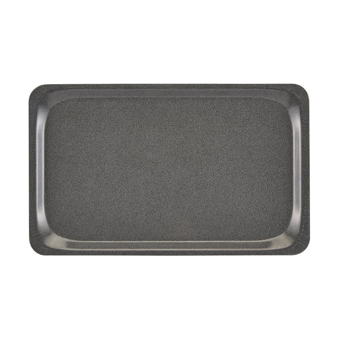 Cambro Capri Dienblad Glad Oppervlak Houtskool 320x530mm