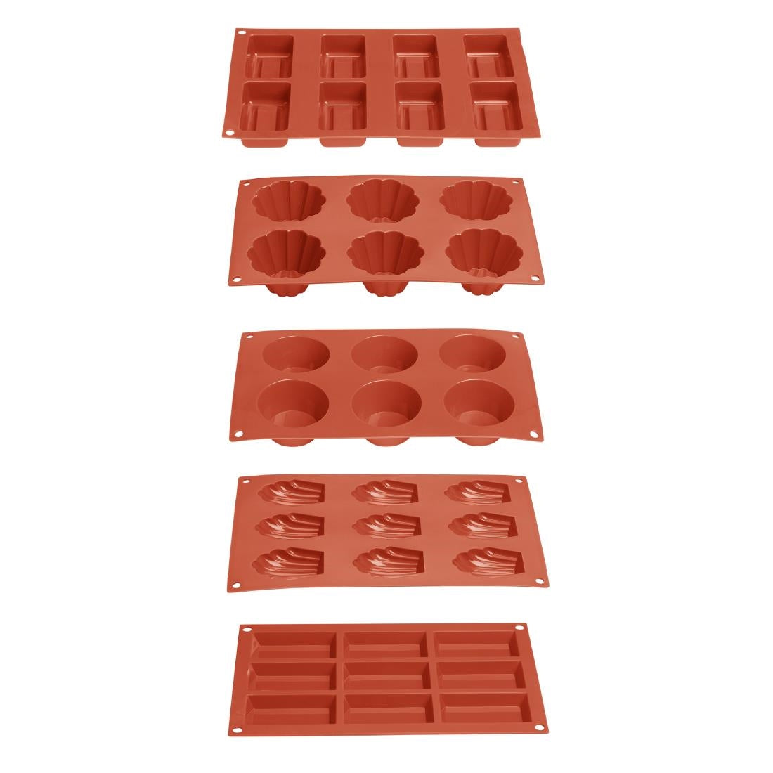 Vogue Silicone Briochevorm 6 stuks