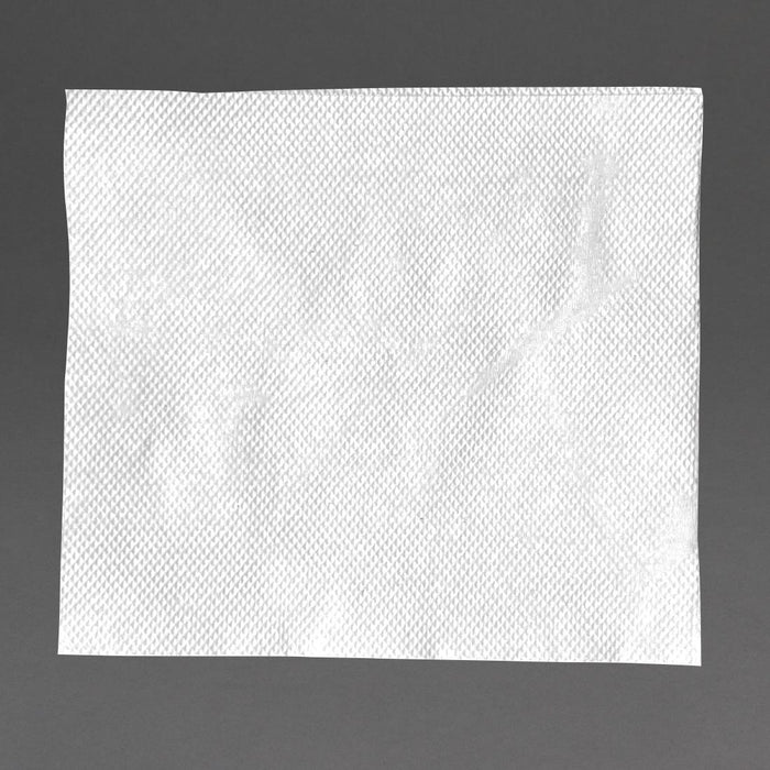 Nisbets Essentials 2-Laags 4-Voudige Witte Lunchservetten (Pak Van 50)