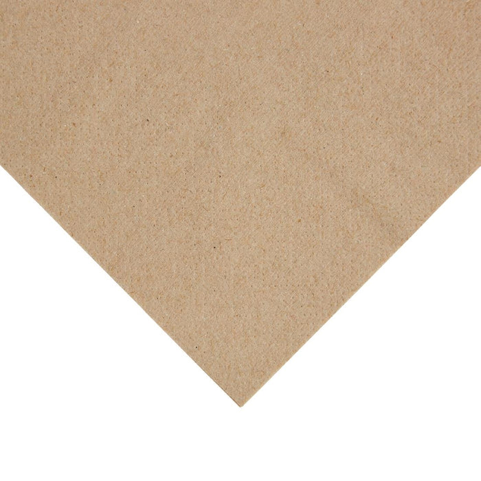 Fiesta Recyclable lunchservetten 1/4 vouw kraft 330mm (2000 stuks)
