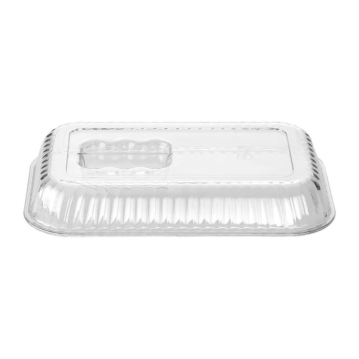 Olympia Kristallon Verhoogd Deksel voor Middelgrote Saladeschaal