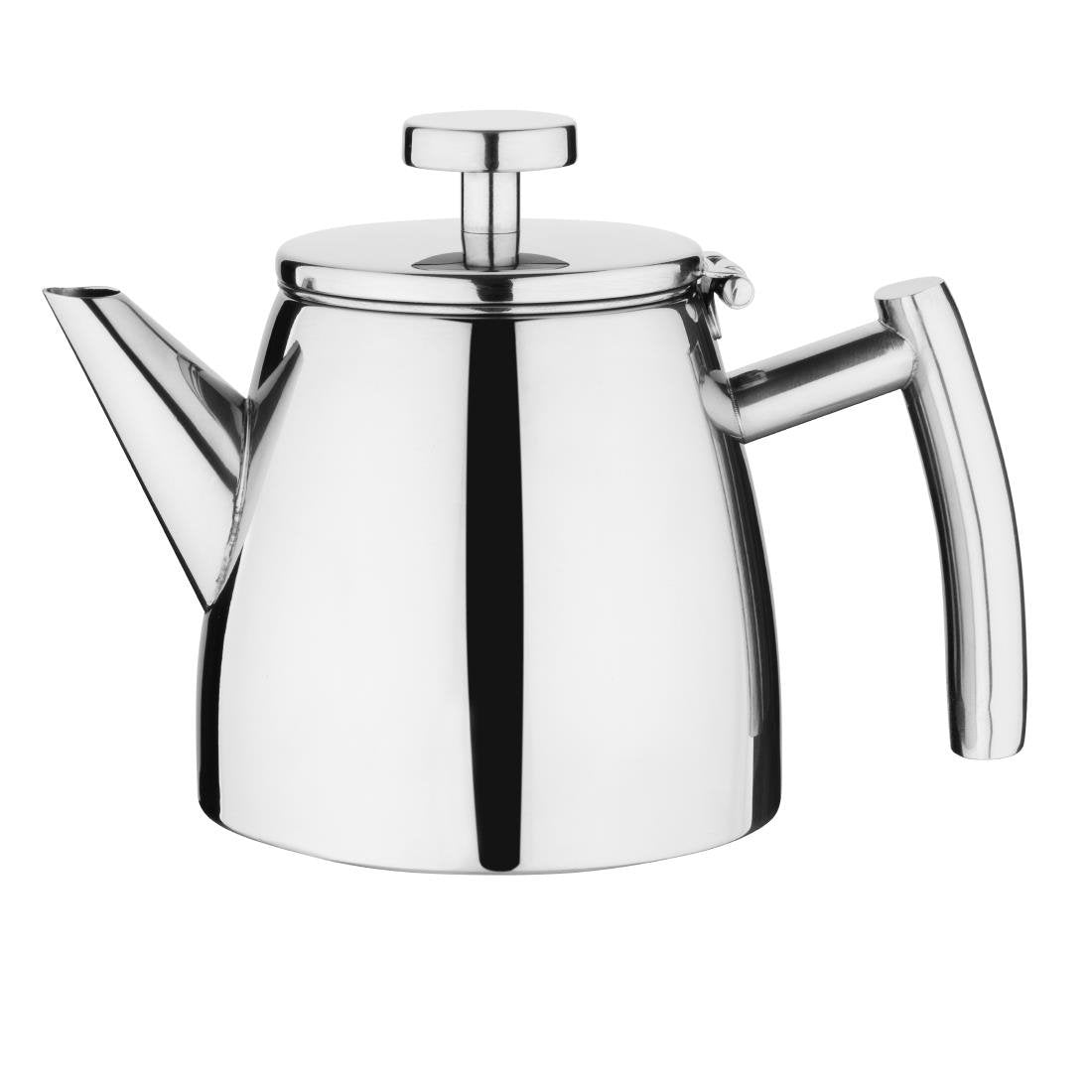 Olympia Conische Geïsoleerde Theepot Met Filter St/St - 350ml