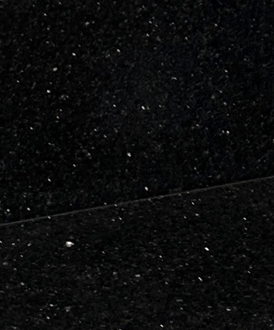 PIZZAWERKBANK 3 DEURS ZWART GRANIET WERKBLAD