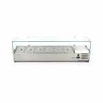 Opzetkoelvitrine - 150 cm - 6 x 1/3 GN Bakken