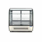 Gebaksvitrine - 120 L - 70 cm - Schuifdeuren Achter