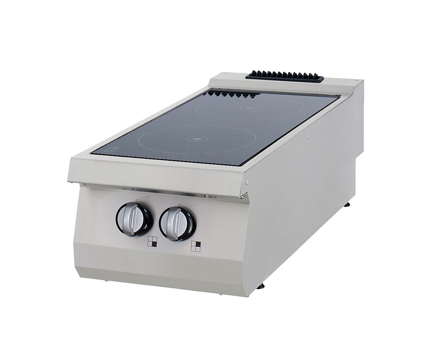 Heavy Duty Kookplaat - 2 Pitten - Infrarood - Enkel - 70 cm Diep - Elektrisch