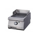 Heavy Duty Grillplaat - Gegroefd Chroom - Enkel - 70 cm Diep - Gas
