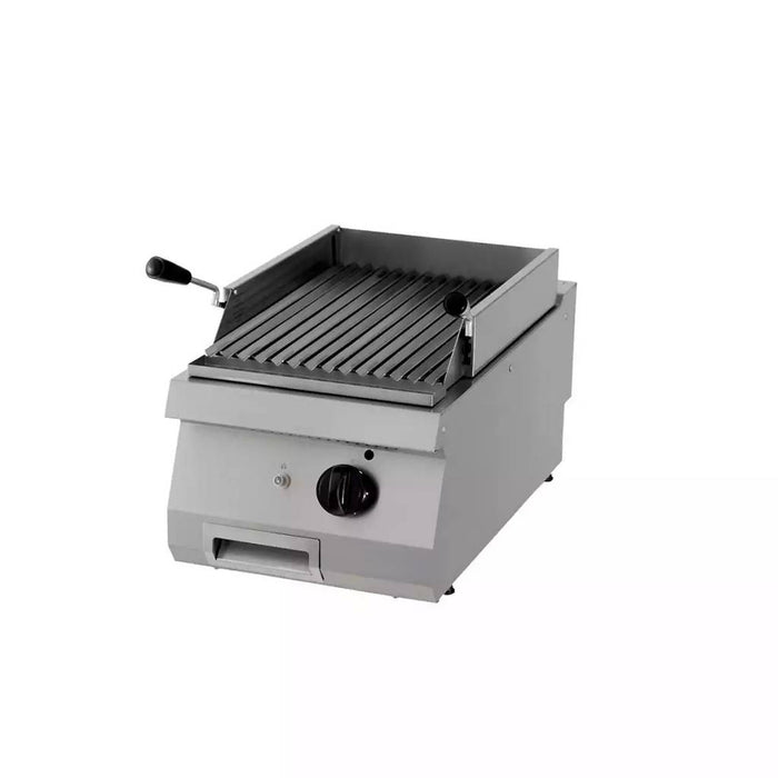 Heavy Duty Lavasteengrill - Enkel - 70 cm Diep - Gas