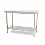 Werktafel rvs - 160 x 70 cm - Verstelbare Hoogte