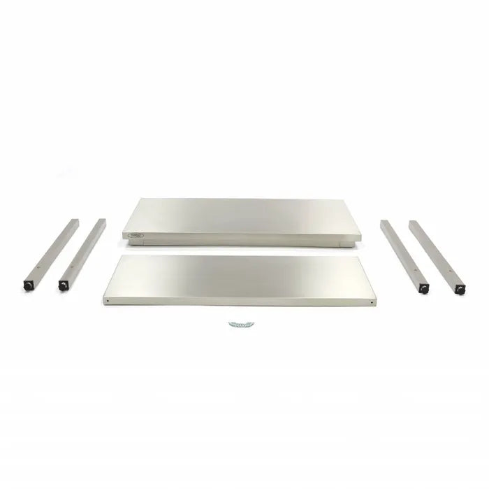 Werktafel rvs - 160 x 70 cm - Verstelbare Hoogte