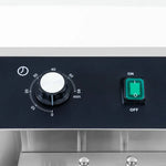 Frituurpan - 45 L - 1 Mand - met Tapkraan - 400V