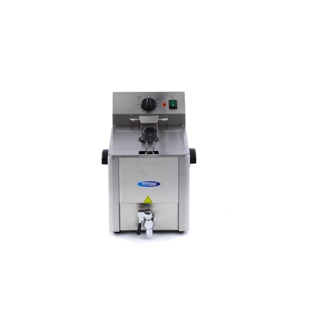 Frituurpan - 8 L - 1 Mand - met Tapkraan