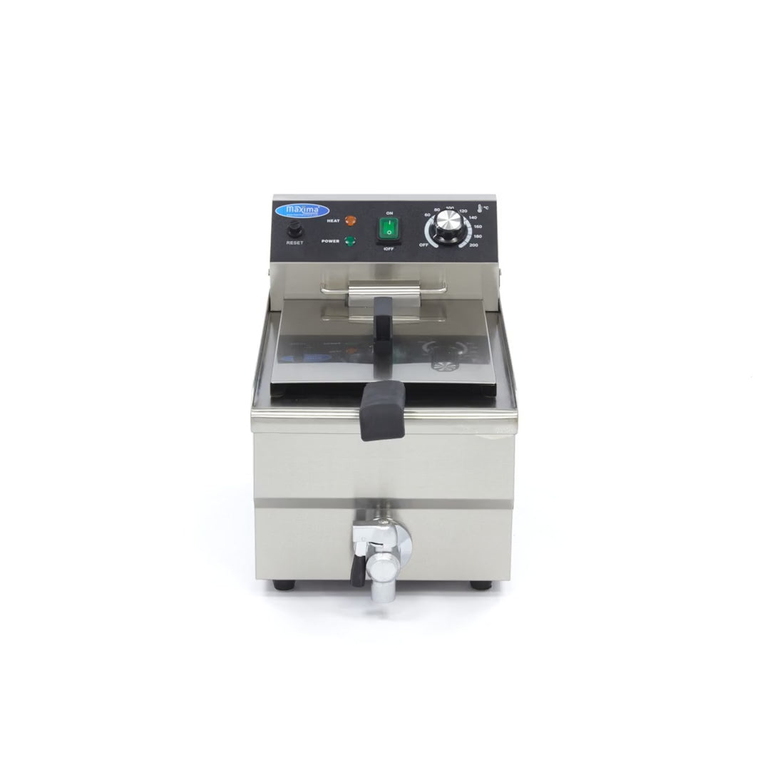 Frituurpan - 10 L - 1 Mand - met Tapkraan