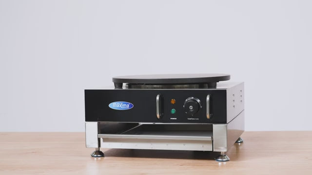 Crepebakplaat - Enkele Crepe - 40 cm - incl. Beslagverdeler