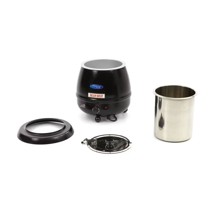 Soepketel - 10 L - Uitneembare binnenpan - met Lepeluitsparing