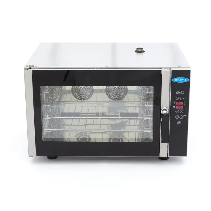 Combisteamer - 4 Bakken (1/1 GN / 60 x 40 cm) - Digitaal Display - 400V