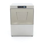 Horeca Vaatwasser - 50 x 50 cm - met Afvoer-, Glansspoel- en Zeeppomp - Digitaal Display - 400V