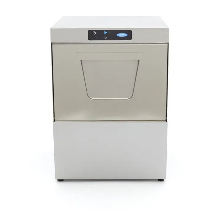 Horeca Vaatwasser - 50 x 50 cm - met Afvoer-, Glansspoel- en Zeeppomp - Digitaal Display - 400V