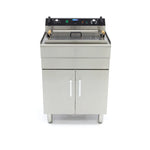 Frituurpan - 35 L - 1 Mand - met Tapkraan - 400V