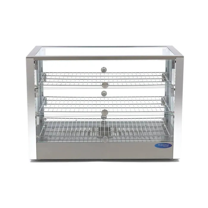 Warmhoudvitrine - 115 L - 70 cm - 3 Niveaus