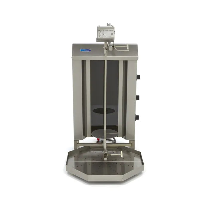 Shoarma Grill - 3 Branders - 30 Kg Vlees - Elektrisch