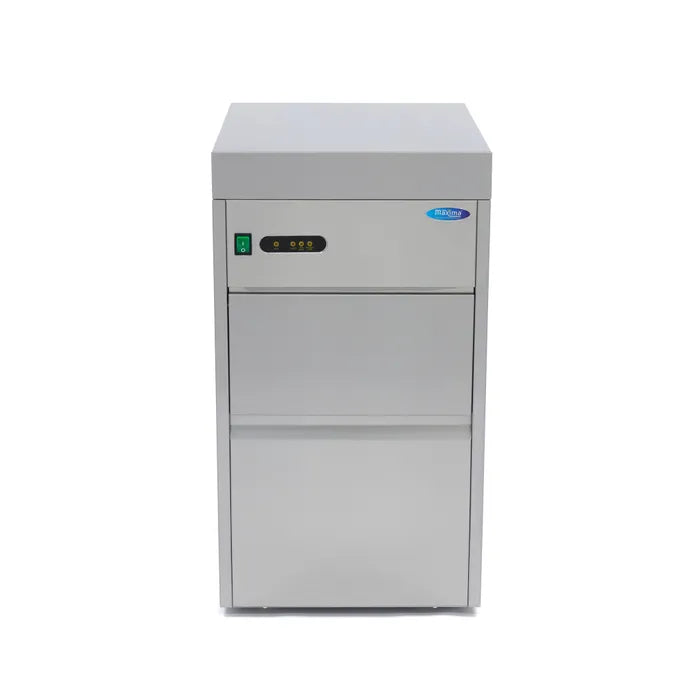 Schilferijsmachine - 50 Kg/24 u - Crushed ice - Watergekoeld