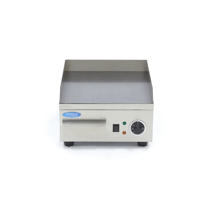 Grillplaat - Glad - 36 cm - incl. Opvangbak