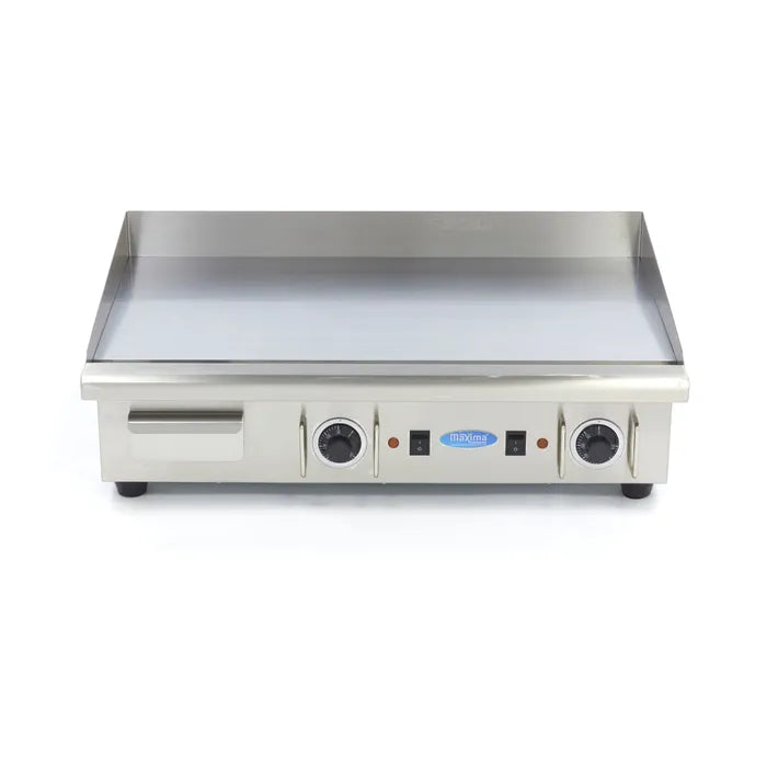 Grillplaat - Glad Chroom - 73 cm - incl. Opvangbak - 400V