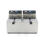 Frituurpan - 2x 11 L - 2 Manden - tot 2,8 Kg Frites