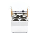 Pastakoker - 4 x 2 L - incl. 4 Manden