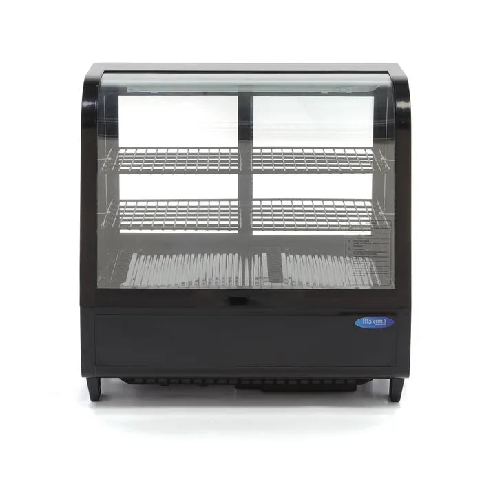 Gebaksvitrine - 100 L - 68 cm - Schuifdeur Achter