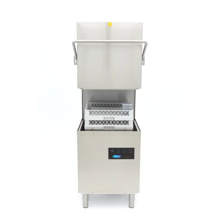 Doorschuifvaatwasser - 50 x 50 cm - met Afvoer-, Glansspoel- en Zeeppomp – 400V