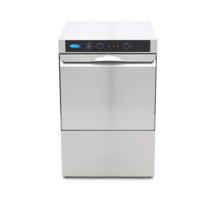 Horeca Vaatwasser - 40 x 40 cm - met Afvoer-, Glansspoel- en Zeeppomp - 230V