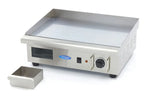 Grillplaat - Glad Chroom - 55 cm - incl. Opvangbak