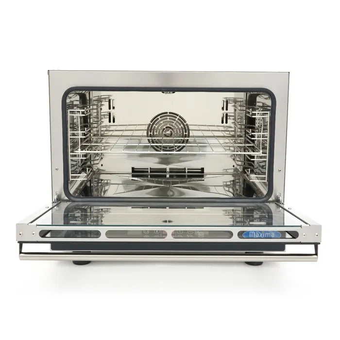 Combisteamer - 4 Bakken (1/1 GN / 60 x 40 cm) - Digitaal Display - 400V