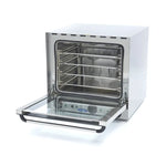 Heteluchtoven - Grillen en Stomen - 4 Bakplaten - Ingebouwde Timer