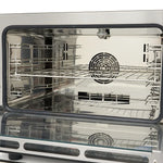 Combisteamer - 4 Bakken (1/1 GN / 60 x 40 cm) - Digitaal Display - 400V