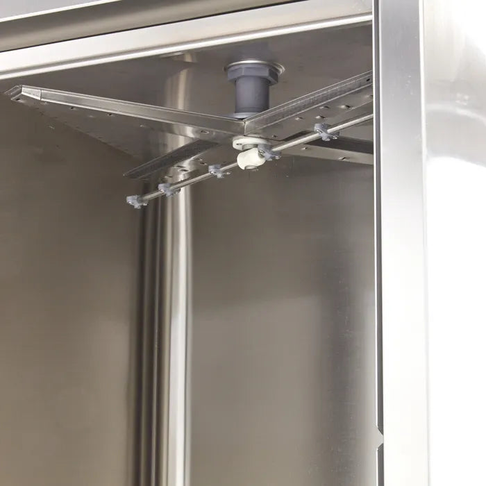 Pannenwasser - 60 x 76 cm - met Glansspoel- en Zeeppomp - 400V