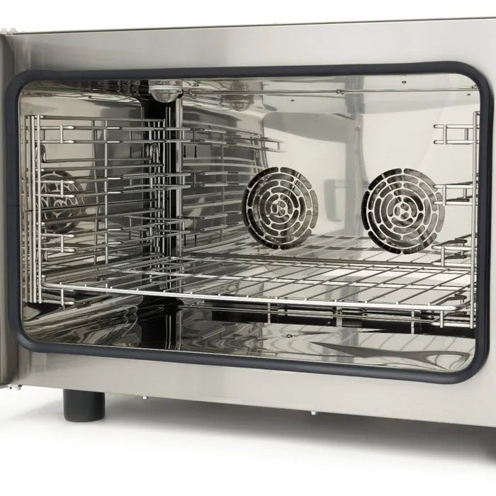 Combisteamer - 4 Bakken (1/1 GN / 60 x 40 cm) - Analoog - 400V