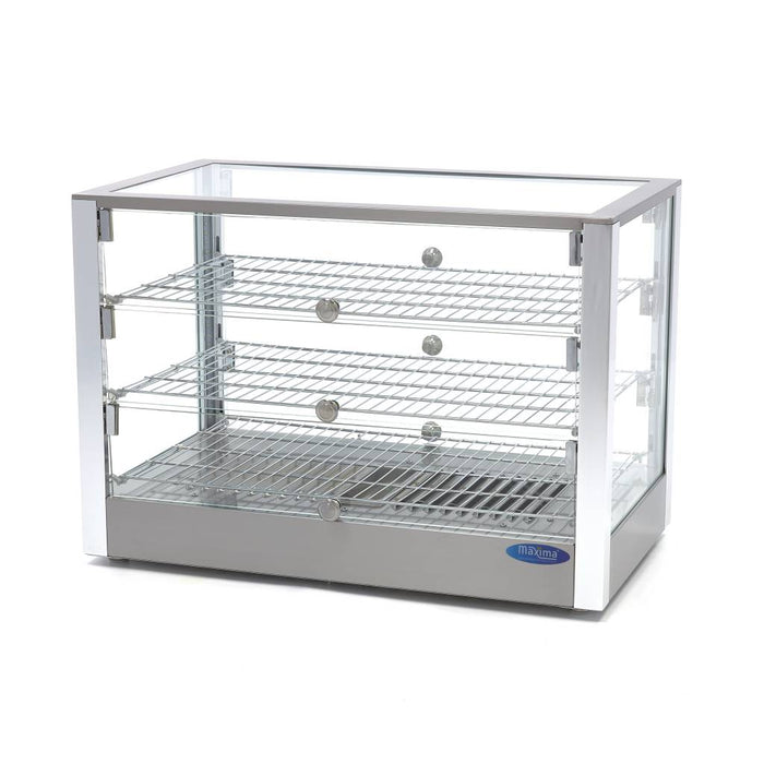 Warmhoudvitrine - 115 L - 70 cm - 3 Niveaus