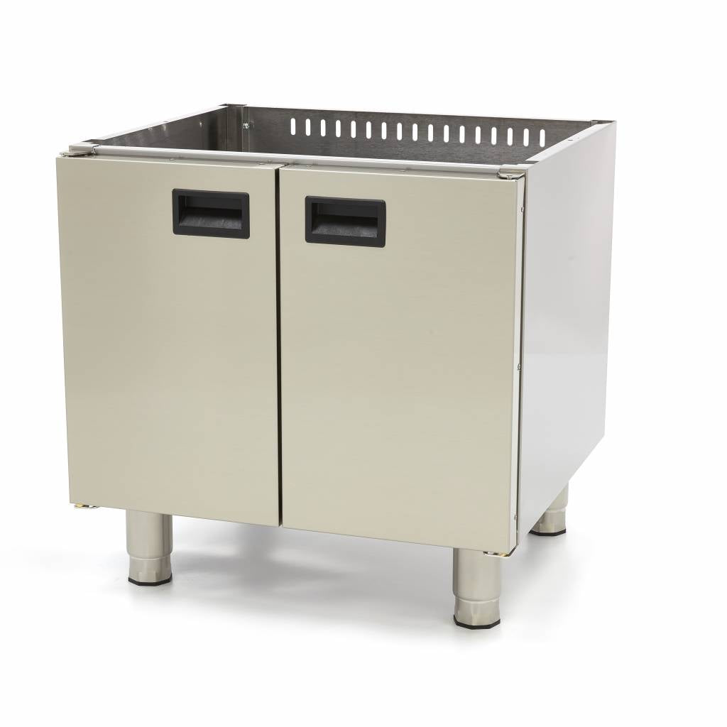 Horeca Onderstel - Dubbel - 60 cm Diep - met Deuren