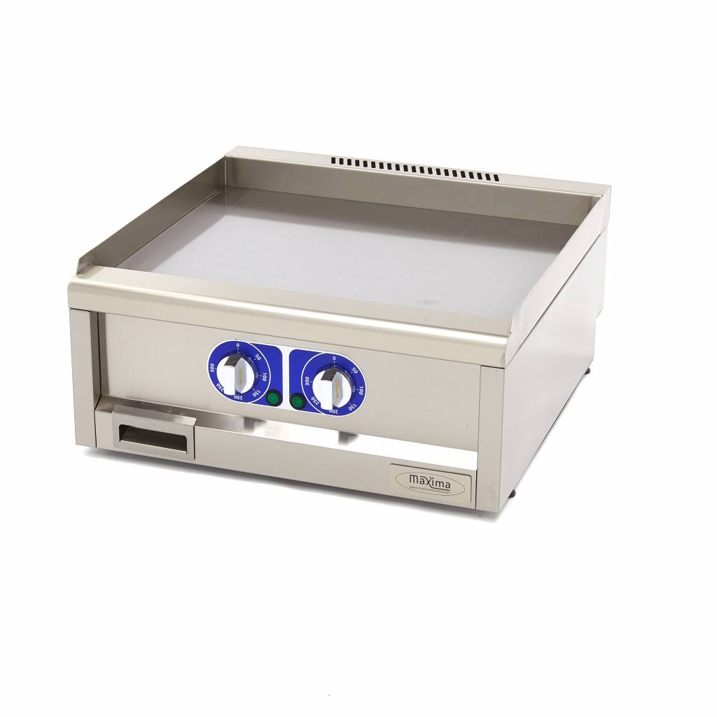 Horeca Grillplaat - Glad - Dubbel - 60 cm Diep - 400V