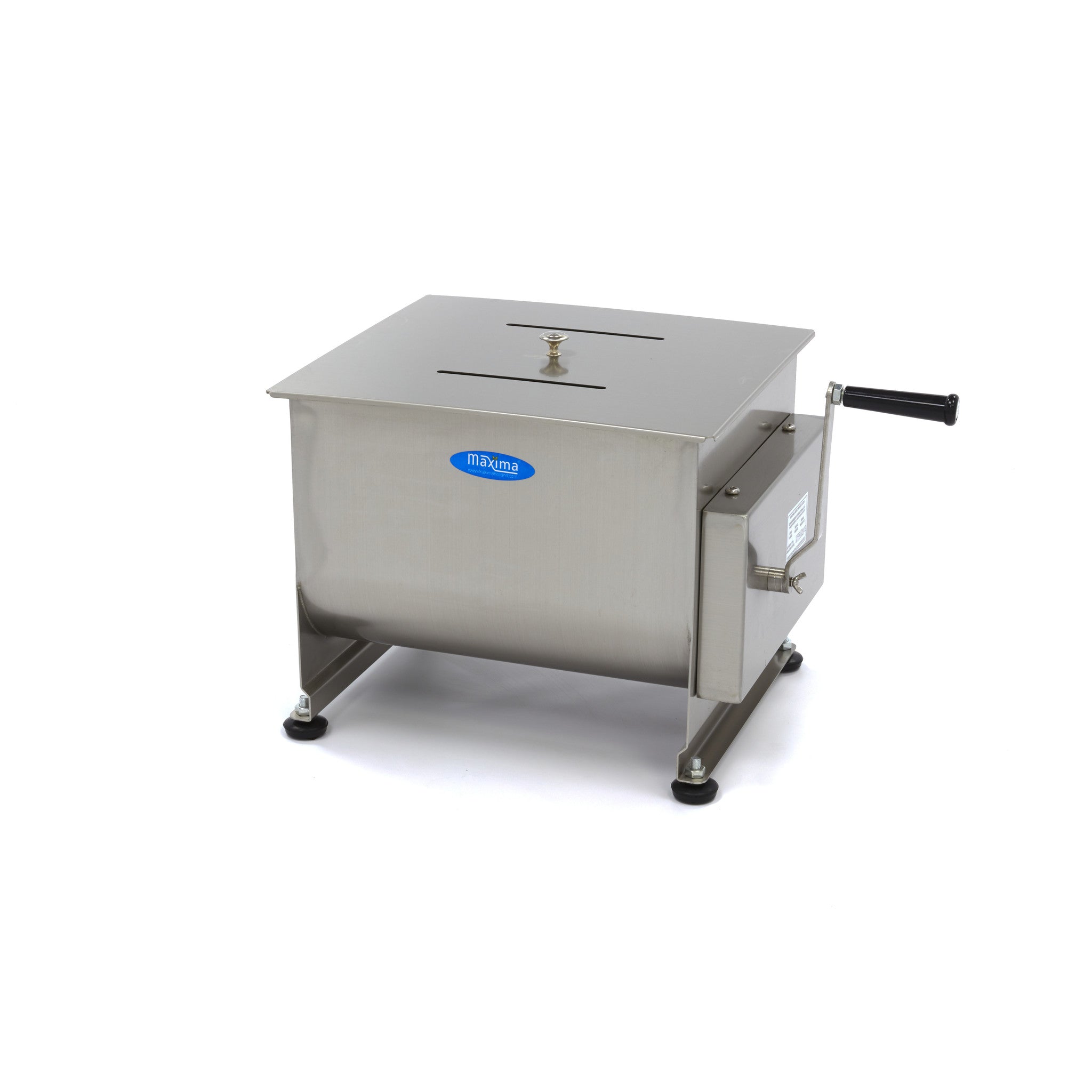 Vleesmenger - 30 L - 25 Kg Vlees - Dubbele As - Handmatig