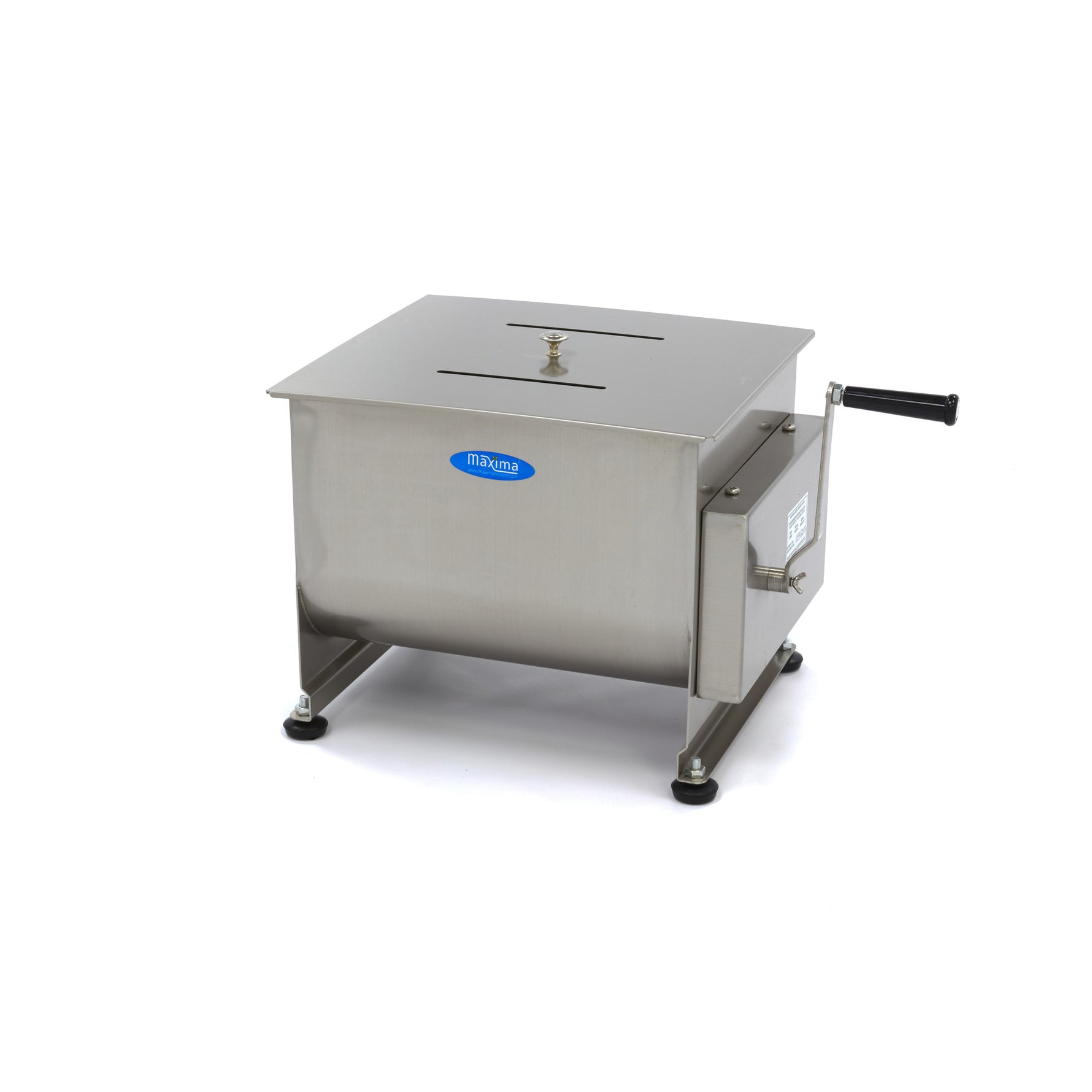 Vleesmenger - 30 L - 25 Kg Vlees - Dubbele As - Handmatig