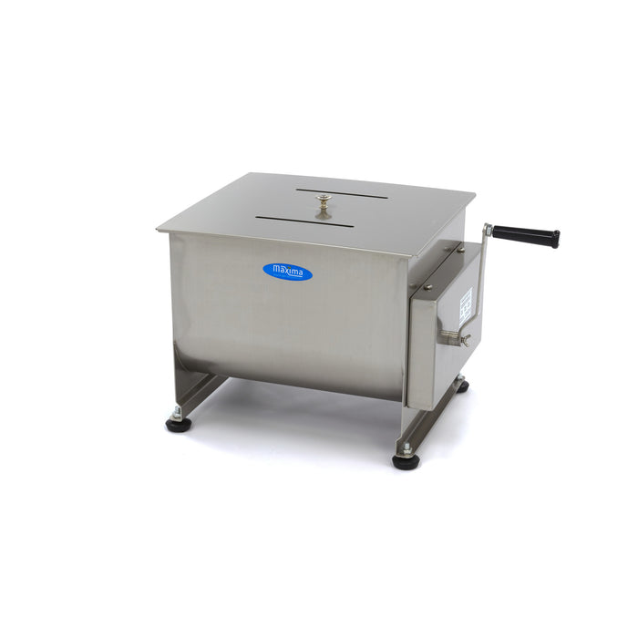 Vleesmenger - 30 L - 25 Kg Vlees - Dubbele As - Handmatig